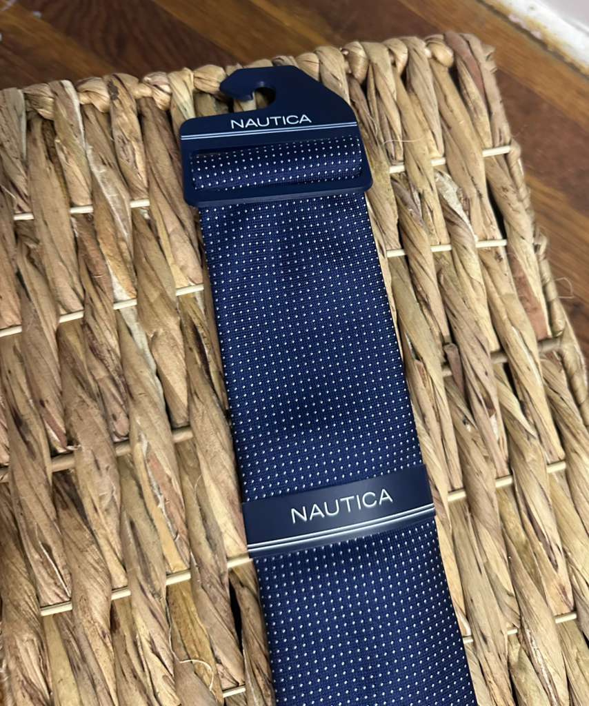 Corbata Nautica Azul Marino Puntos