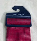 Corbata Nautica Rojo Vino Puntos
