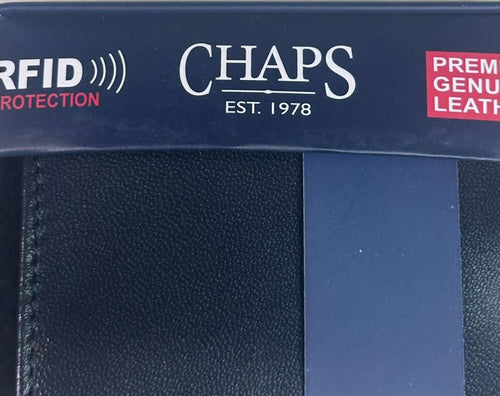 Cartera CHAPS Piel Genuina con Protección RFID - Hombre