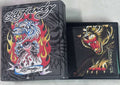 Cartera Ed Hardy Tigre Bifold Negra Original - Hombre