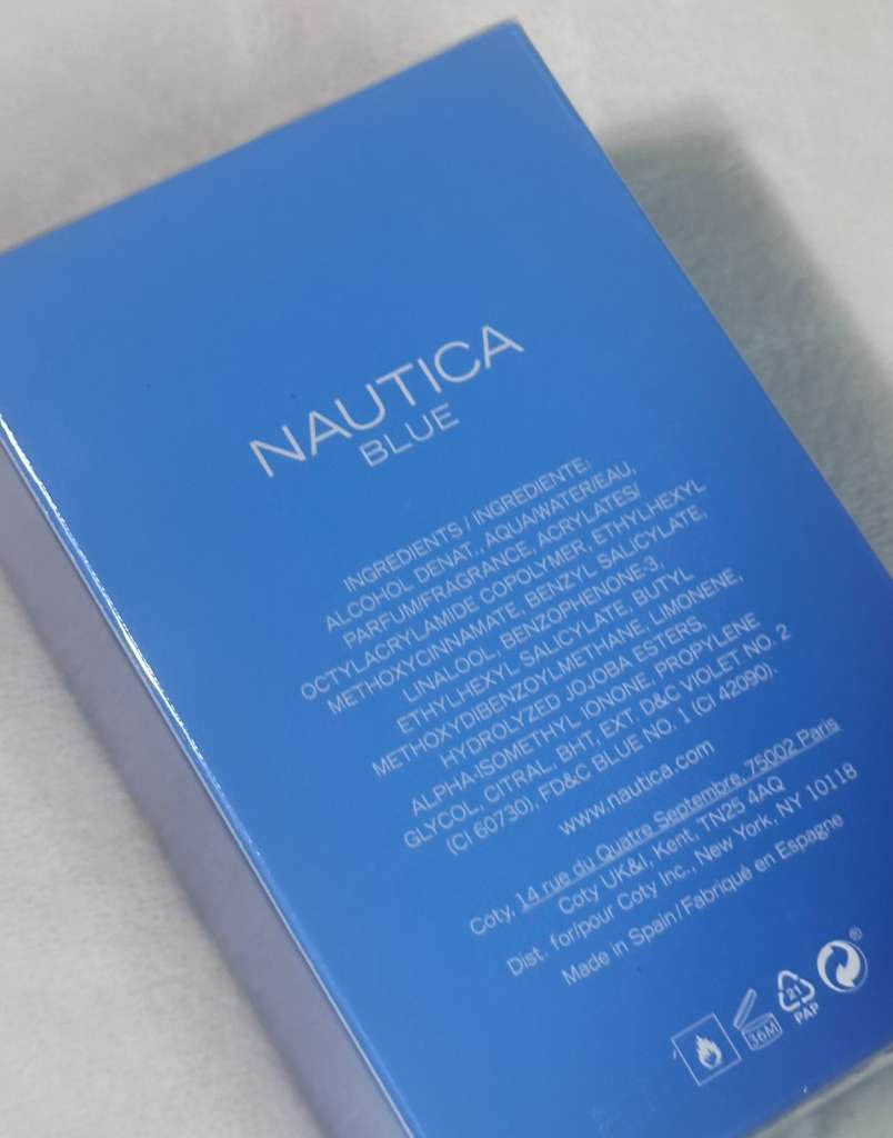 Nautica Blue Eau de Toilette Spray 100ml Original - Hombre
