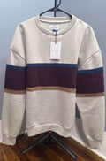 Sudadera Precedent Los Angeles Beige Franjas Hombre Talla M