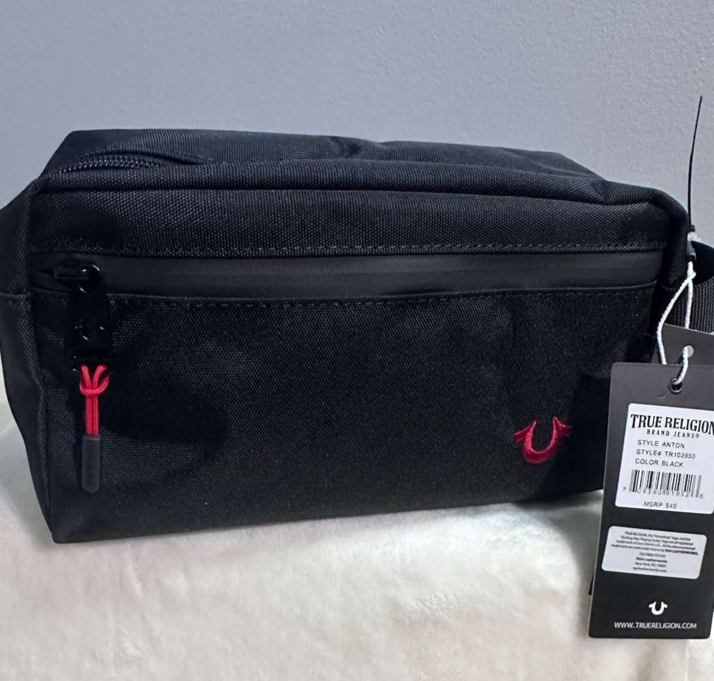 Neceser True Religion Brand Jeans Negro Anton