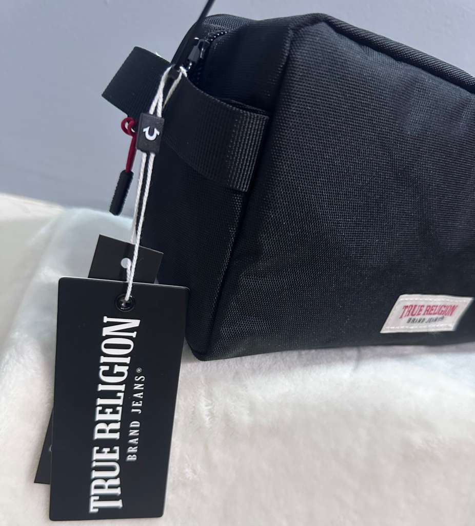 Neceser True Religion Brand Jeans Negro Anton