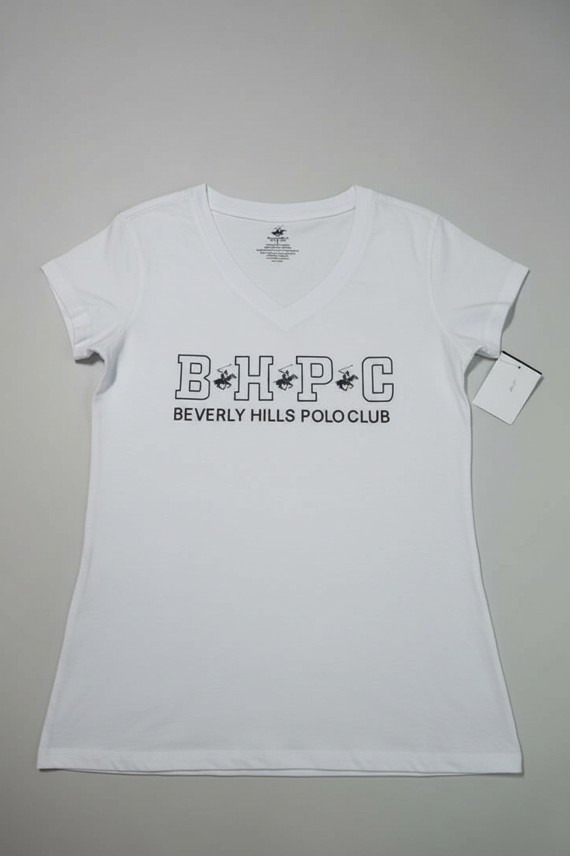 Polo Beverly Hills Polo Club Blanca Original - Mujer