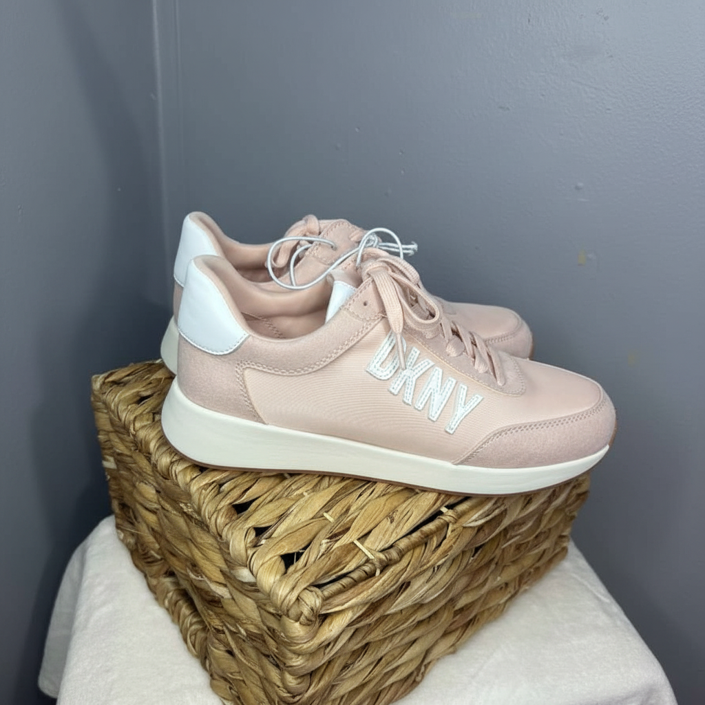 DKNY Tenis Rosa Blush - vista completa