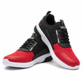Tenis Náutica Hombre – Rojo y Negro